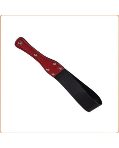 Premium PU Leather Wellness Paddle | Handcrafted Therapy & Circulation Booster Tool